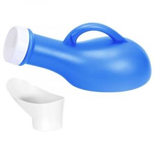 [JAMAIS UTILISÉ]Urinal portable avec couvercle - 1000 ml - Pour homme et femme - Avec couvercle - Unisexe - Pour les déplacements et la maison