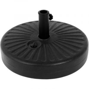 Dans Les Nuages - Pied de parasol, rond, 3,5-4.8 cm, plastique, et elle convient aux parasols dont le diam&egrave;tre du pied est compris entre 1.38'