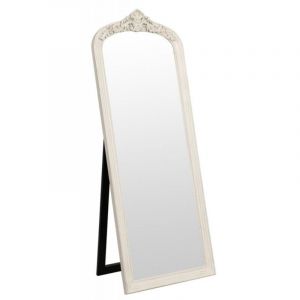 Decoration D ’ Autrefois - Miroir psyché - Bois - Blanc - Interior's