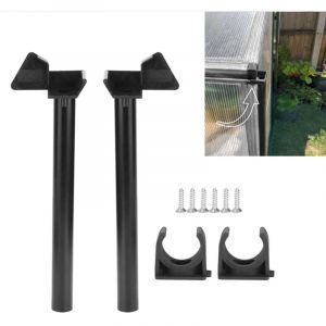 Kit de tuyau de vidange d'eau de goutti&egrave;re d'eau de pluie &agrave; effet de serre tuyau de descente tuyau de descente,A