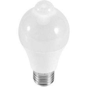Ampoule Led E27 12W D&eacute;tecteur Mouvement Infrarouge PIR S&eacute;curit&eacute; 85-265V