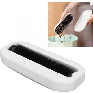 Ramasse Miettes de Table Manuel Blanche, Ramasse Miette Fort Pouvoir de Nettoyage, Convient au Nettoyage des Cheveux, 1988345mm--