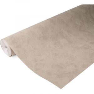 Papier peint intissé Double largeur Effet patiné Lavandou 1005 x 106cm Taupe