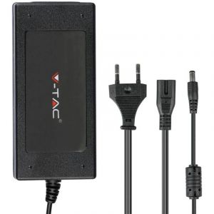 Alimentation pour bande led V-tac 42 w 12 v 3,5 a Plug&Play Jack 2.1 Câble 2,4 m avec prise IP44