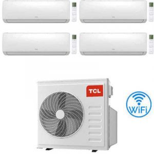 Climatiseur TCL Elite F Series Wifi R32 Quadri Split Inverter 9000 + 9000 + 12000 + 12000 BTU avec certification europ&eacute;enne MT3240 Classe A++/A+