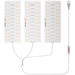 Lampes de croissance LED d'int&eacute;rieur USB Quantum Board, lampes horticoles suspendues 5V