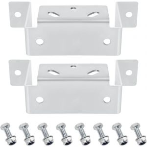 Support de b&eacute;quilles de stationnement pour accessoires de remorque Stema avec boulon, vis, support de serrage/b&eacute;quille de stationnement pour pi&egrave;ces