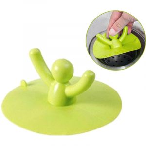 Autre accessoire pour évier,Couvercle de vidange d'odeur pour cuisine, salle de bain, baignoire (vert)