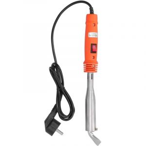 Fer &agrave; souder 150W, outil industriel professionnel en plastique, t&ecirc;te de soudage coud&eacute;e, r&eacute;sistance &agrave; la chaleur, orange+argent