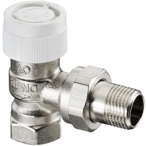 Vanne thermostatique Oventrop (AV9) &agrave; r&eacute;glage progressif, angle 3/8