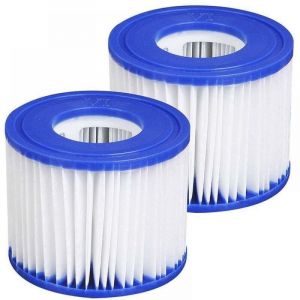 Parkside - Filtre Spa pour bestway 58323, Cartouche filtrante Taille 6 pour Lay-Z-Spa, pour Monaco, pour Miami, pour Vegas (Lot de 2)