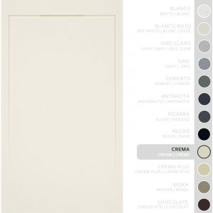 Soulbath - Receveur de Douche Ultra-Plat Antid&eacute;rapant &ndash; R&eacute;sine Gel Coat - Texture Lisse/Pierre &ndash; cr&egrave;me - 90x80 - Grille int&eacute;gr&eacute; m&ecirc;me couleur