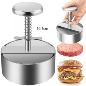 Presse &agrave; Burger, 304 Acier Inoxydable Presse &agrave; Hamburger, Ajustable Steak Hach&eacute; Presse &agrave; Burger, Facile &agrave; Utiliser, Antiadh&eacute;sive Presse &agrave; Hamburger