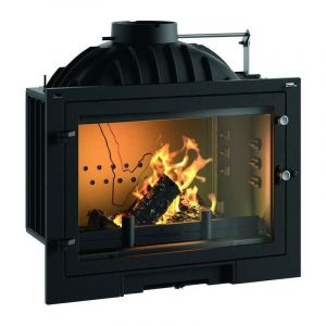 Invicta - Foyer a bois en fonte - milos 700 avec volet