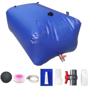 Sjlerst - Vessie de Stockage à Eau 50L, Réservoir d'eau Portable Pliable Sac à Eau Douce Sac à Eau de Rangement d'eau Conteneurs de Vessie pour Le