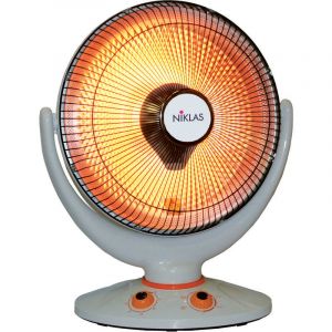 Sole mio poêle halogène 1000W - 49x24x58 cm - Niklas