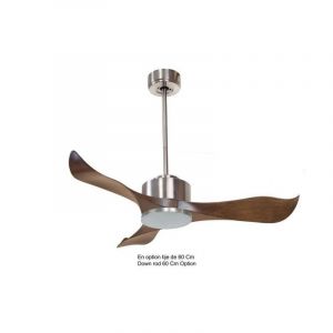 Klassfan - Modulo de Super d&eacute;stratificateur d'air avec thermostat et wifi, Couleur bois id&eacute;al pour 40 &agrave; 60 m&sup2; KLDC3P1WO