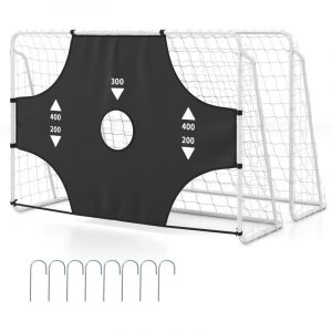 but cage foot enfant football exterieur mini pliable cible ensemble goal interieur handball tasse entrainement pop-up net air balle ballon flottant