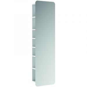 Colonne miroir Psyché Ancodesign - H168 - L45 Blanc brillant