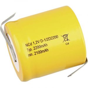 Mexcel Pile rechargeable sp&eacute;ciale 1/2 LR20 (D) NiCd 1.2 V 2200 mAh 1 pc(s)
