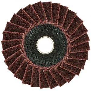 Tivoly &bull; Disque LAMELLES NON TISSE (Cartonnette brochable) / Dim &Oslash;125 / Grain moyen