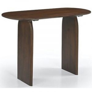 Table d'appoint console en bois d'acacia - Longueur 110 x largeur 45 x Hauteur 77 cm