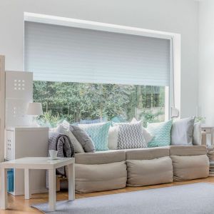 Volet roulant aluminium recoupable avec motorisation filaire - Blanc - L x H