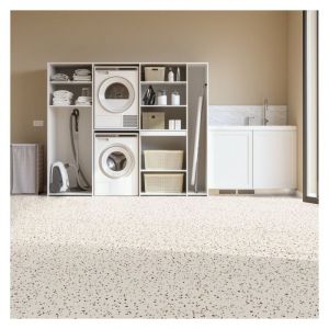 Gerflor - Dalle de sol pvc prête à poser effet terrazzo felizia ocre 2.23 m²