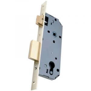 Viro - art 7435 Serrure a mortaiser laiton avec entrA e de 25 mm sans cylindre