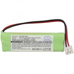 ACCU NI-MH 2,4V-2,4V-500MAH pour TV AUDIO TELEPHONIE - R330379