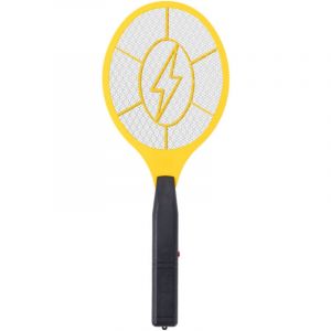 Lot de 2 Raquettes Electriques Anti Insectes - Piles AA (Non incluses), 43x17cm, Mouches, Moustiques, Guêpes - Couleur Aléatoire - 2 Pièces