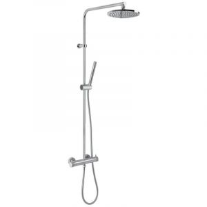 Colonne Douche Basic T&ecirc;te Ronde200 Paini Spa 43cr689th1pt