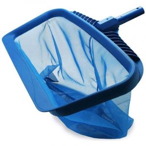 &Eacute;puisette de piscine professionnelle , outil de nettoyage robuste avec sac en nylon fin et profond - Nettoyage rapide, bord facile pour retirer les
