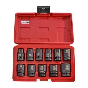Coffret 11 Douilles Chocs 1/2 Courtes Intensives Cedrey