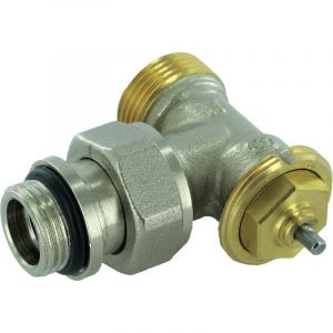 Corps thermostatique - Robinet Kv fixe - équerre - M28 - 1/2 jt double joint torique - Mâle M22 - FixoSar - R808704B - Comap