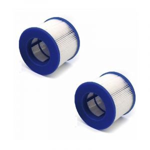 Ensoleille - Lot de 2 filtres de piscine pour Bestway vi compatibles avec les filtres Lay-Z-Spa Miami, Ensoleillé