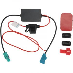 Amplificateur de Signal d'antenne Radio, Interface fakra ii 12V 75Ohms am fm, Booster a&eacute;rien pour voitures