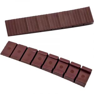 2 cales de nivellement pour meubles, coins en plastique, shims de r&eacute;glage, pieds de meuble ajustables, cales brunes, accessoires d'ameublement