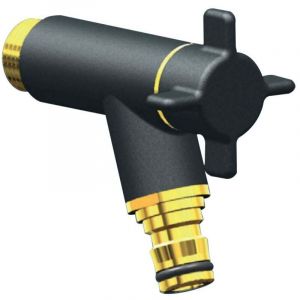 Robinet de jardin antigel OSLO horizontal M&acirc;le 1/2'' (15/21) - Mangan&egrave;se - ANQUIER