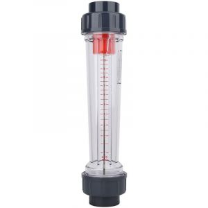 Débitmètre de Liquide, LZS-40 (d) Type de tube en plastique, Débitmètre Eau de liquide Débitmètre de débit d'eau de haute précision Plage de mesure :