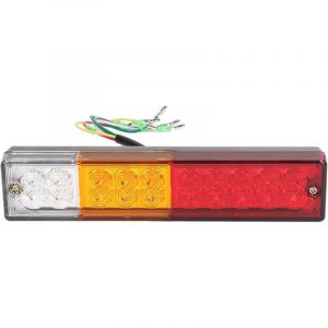 Shmshng - 12V Feux de Remorque LED,Universel led Feux Arrière 20LED Feux de Recul Freinage Clignotant Eclairage Phare Arrière pour Remorque Camion