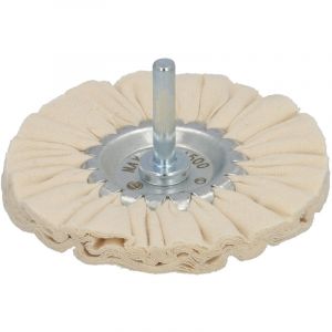 Disque de polissage en tissu pour perceuse &oslash; 80 mm.