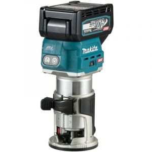 Makita - D&eacute;fonceuse affleureuse 40V Max xgt 2x4Ah - RT001GM208