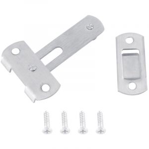 Loquet de verrouillage en acier inoxydable pour porte coulissante, accessoire pour fen&ecirc;tre, armoire et cabine d'essayage