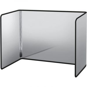 Plaque Anti Projection Cuisine Pliable &ndash; Protection Anti-&Eacute;claboussures pour Cuisini&egrave;re, &Eacute;cran de Protection Cuisine Mur et Po&ecirc;le, Contre Projections