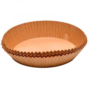 Plateau Rond En Papier Pour Friteuse &agrave; Air Foodies Mp, &oslash;16 X 4,5 Cm, 50 Uds