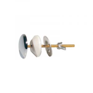RAM - Cache-trou en laiton chromé 450 mm pour lavabo, bidet ou baignoire