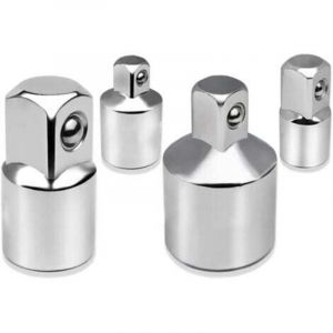 Ensemble de 4 adaptateurs pour cliquet, adaptateur pour douille, cliquet 1/2 pouce vers 3/8 pouce, cliquet 3/8 pouce vers 1/2 pouce, cliquet 1/4
