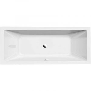 Baignoires - Baignoire rectangulaire nisa, 1800x700x420 mm, sans pieds, blanc A1870 - Aqualine