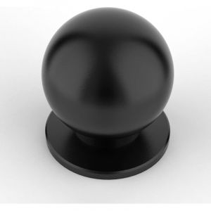Lot de 10 Bouton de Meuble Bouton Porte Cuisine Sph&eacute;riqueBoutons de Bouton Porte Placard Noir Bouton Porte Poign&eacute;e Cuisine